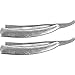 Whetstone Cutlery Set of 2 Todd Sweeney Replica Straight Razor Knives