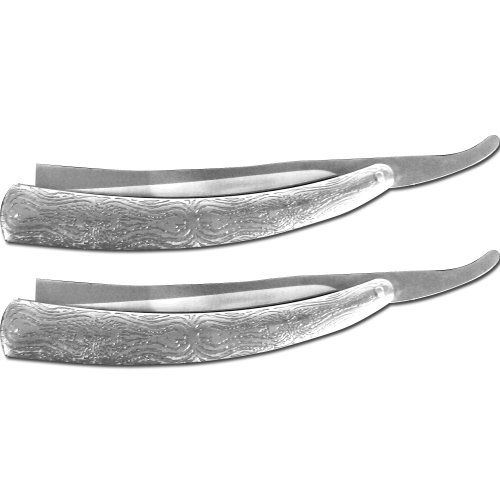 Whetstone Cutlery Set of 2 Todd Sweeney Replica Straight Razor Knives