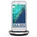 Encased USB-C iPad Charging Stand - Adjustable USB Type-C Dock for Apple iPad Air/Mini and iPad Pro Models Supports Fast Charging (Aluminum/Black)
