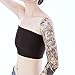Vinaka Women's Strapless Short Chest Binder Tube Top for Tomboy Lesbian (XXL, Black)