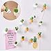 SUJING 6pcs Cute Succulent Plant Magnetic Refrigerator Magnets Cute Home Decor Refrigerator Stickers Creative Notice Message Magnetic Stickers Gift (White)