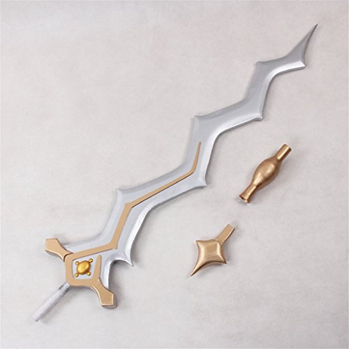 Mtxc Fire Emblem: Awakening Cosplay Robin Prop Weapon Levin Sword Silver - Image 5