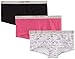 Calvin Klein Big Girls' 3 Pack Chrome Fashion Boyshorts, Assorted, Large 12/14
