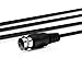 Besitek TV antenna Flat HD Digital Indoor Amplified TV Antenna - 50 Miles Range - Detachable Amplifier Signal Booster - 10ft Coax Cable