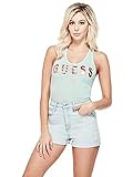 GUESS Factory Women's Tiki Tie-Dye Logo Tank