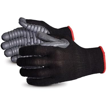 best anti vibration gloves for jack hammer Portwest A790 Anti-Vibration Glove, Black main image 0