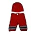 Yarra Modes Baby Photography Props Handmade Crochet Knit Fireman Caps Pants Photo Costume Prop (0-12 Month)