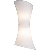 Frost White Two Light Up/Down Lighting Wall Sconce from The Conico Collection