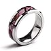 Deer Antlers Pink Camouflage Titanium Wedding Rings Comfort Fit