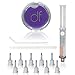 Dermaflage Scar Filler Kit - Medium - Deep Scar Cover and Waterproof Concealer for Acne Scars Wrinkles, and Ice Pick Scars Makeup, 1 mo supply