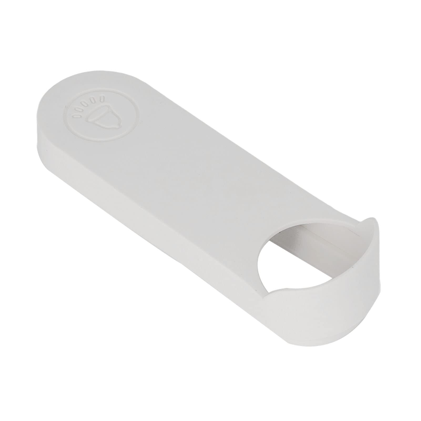 Silicone Protective Cover Compatible with Nest Doorbell Doorbell Silicone Case for Nest Doorbell Dustproof Cover Provide Protection(White)