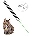 Kinsom Tactical Green Hunting Rifle Scope Sight USB Green Laser Pen Demo Remote Pen Pointer Projector Travel Outdoor Flashlight LED Interactive Baton Funny Laser toy