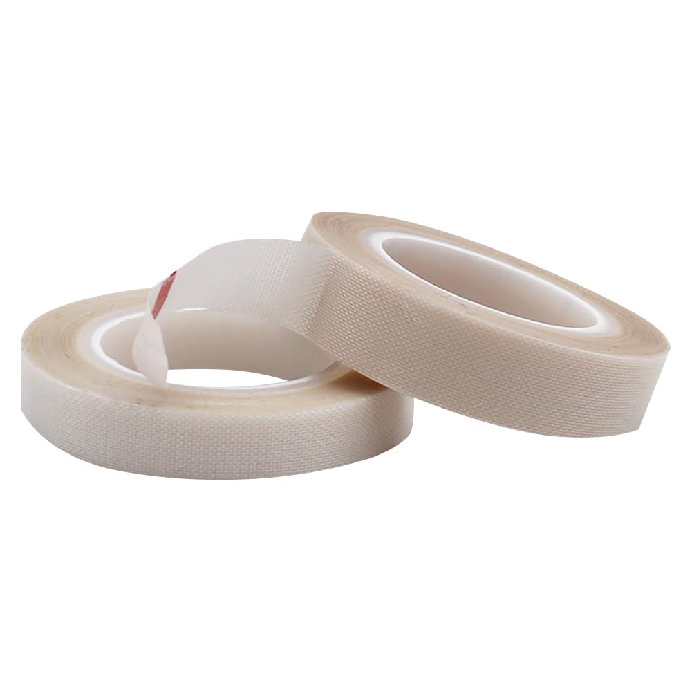 JIHUOO 2 Rolls 1/2 Inch Low Friction Tape Abrasion Resistance Tape Drawer Slide Tape Surface Protection Tape Squeak Reduction Tape