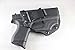 Multi Holsters Elite IWB FOMI Right-Hand Holster Compatible w/Glock 43 & Crimson Trace LG443 (red Laser) (Black Calcutta)