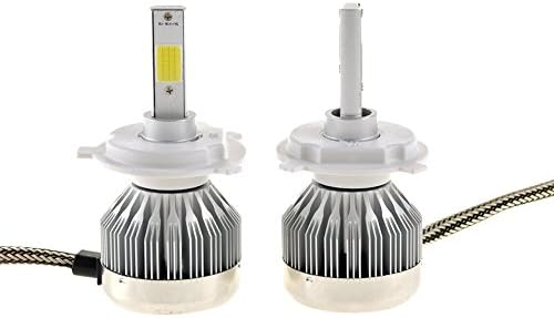 Ehotchpotch 2 Pcs 30W LED Headlight Kit Single Beam 9006/HB4 6000K White CREE Bulbs COB Lamp Beads 3000LM Brightness