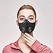 E COASTAL N95 Dust Face Guard, N99 5-Layer PM2.5 Dustproof Face Safety Respirator Face Shield Activated Carbon, N-95 Breathing Balaclava Cover Extra 6 Filters & 4 Valves for Mowing Sports, 1 Pack