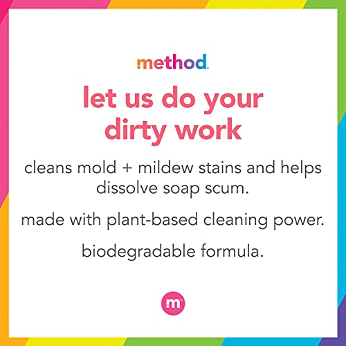 Method Bathroom Cleaner, Removes Mold + Mildew Stains, Eucalyptus Mint