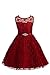 JM DREAMLINE Lovely Tulle Pleated Lace Flower Girl Dress