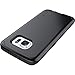 Galaxy S7 Edge Case, LUVVITT [Ultra Armor] Shock Absorbing Case Best Heavy Duty Dual Layer Tough Cover for Samsung Galaxy S7 Edge - Black