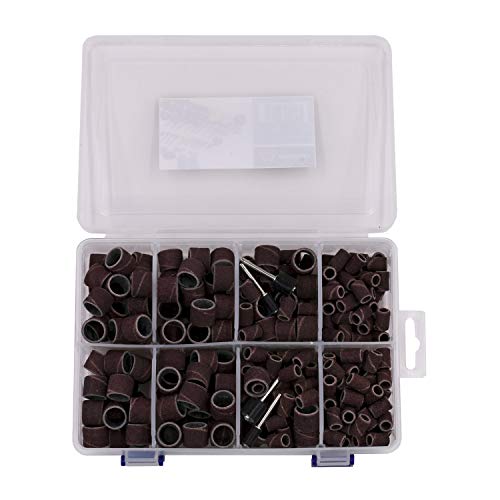 Merryland Mini Rotary Tool Accessory 284 Pcs Set 80# 120# Sanding Band for Electric Power Tool DIY