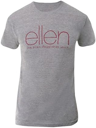 ellen Shop Men's Classic Crew Neck T-Shirt Small Grey