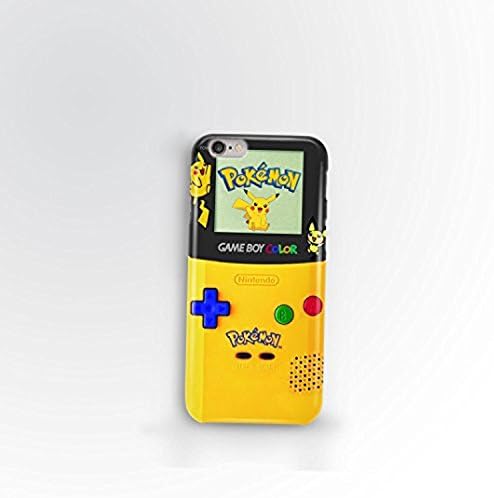 DCD - Pokemon Game Boy Pikachu 3D Print Custom Case for Iphone 4 4s 5 5c 6 6plus (iPhone 6plus/6s plus)