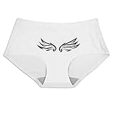 Jnums Cunme Black Opened Wings Good Feeling Underwear Women Girl Large