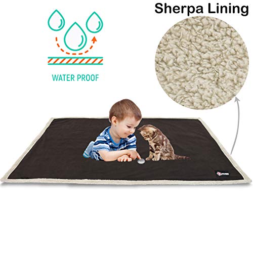 Kritter Waterproof Pet Blanket, Pee Urine Proof Dog Blanket