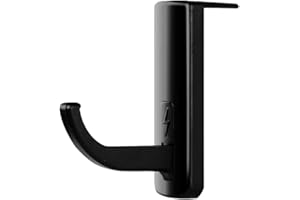 Qsvbeeqj Headphone Holder PC Monitor Mount Hook Tape Sticker Holder for Home Office Innertnet Cafe Shop Headset Save Space Ho