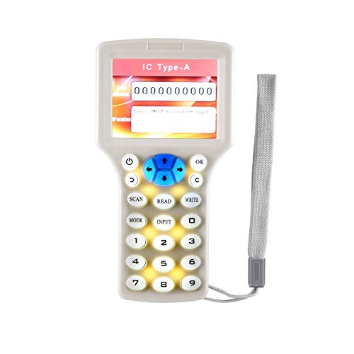 White CTCSS 99 up to 3 km(Open Field) 9 Frequency Copy Encrypted NFC Smart Card RFID Copier ID/IC Reader Writer with USB Cable - Thumbnail 2
