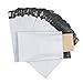 Metronic100 Pcs 6 x 9 White Poly Mailer Envelopes Shipping Bags with Self Adhesive, Waterproof and Tear-Proof Postal Bags primary