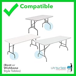 Lift Your Table® Folding Table Risers - Counter