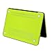 GMYLE 4 in 1 Bundle Soft-Touch Frosted Hard Case for Macbook Pro 13 inch with CD-ROM (Model: A1278) with Keyboard Cover, Screen Protector, Sleeve - Neon Yellow