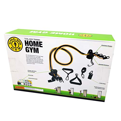 Gold's Gym Home Gym Total Body Resistance Training Exercise Program Door Attached - Thumbnail 2