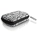 Samba Travel Case for JBuds J2 Earbuds (Black Jacquard) (Discontinued by Manufacturer)