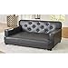 Enchanted Home Pet Library Grey Sofa Dog Bedthumb 2