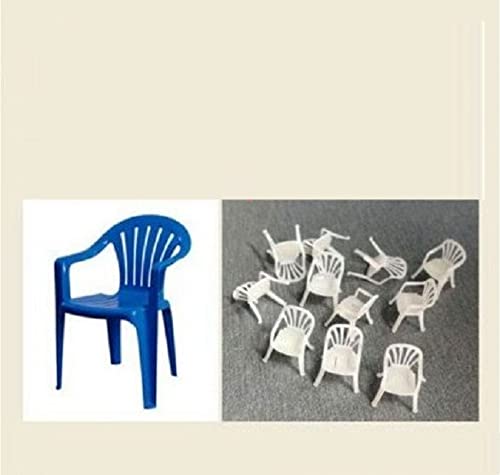 Photo 1 of Dan Models 48518-1/48 Diorama Accessories. Plastic Chairs 8 pcs.