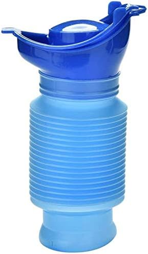 Topcloud Shrinkable Urinal, 750ml Male Female Portable Mobile Toilet Potty Pee Urine Bottle