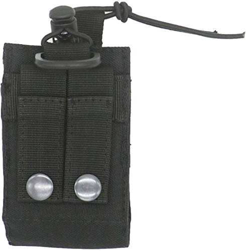 LefRight Adjustable Storage Tools Walkie Talkie Pouch Molle Multi-Functional Tactical Radio Holster Heavy Duty Holder - Thumbnail 5