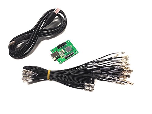 Arcade to USB Controller Interface 2 Player MAME Multicade Keyboard Encoder Raspberry Pi by Atomic Market