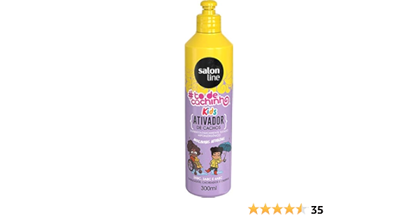 Amazon Com Linha Tratamento Todecachinho Linea De Salon Ativador Cachos Kids E Hora De Ativar 300 Ml Tratamiento De Linea De Salon Ihavecurlsjr Coleccion Tiempo Para Activar Activador De Rizos