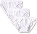 Calvin Klein Women's Seamless with Lace Bikini Panty, White, Large (Pack of 3)