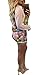 Playworld Women's Hawaii Floral Printing 2 Piece Jacket Suit Tracksuit Outfit