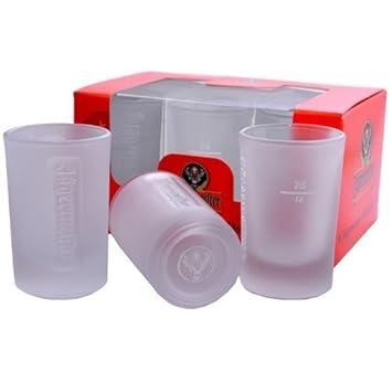 Original Jägermeister Frozen Club-Schnapsgläser, 0,02 l, 6 Stück