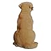 Hi-Line Gift Ltd Labrador Retreiver Sitting Statue, Yellow