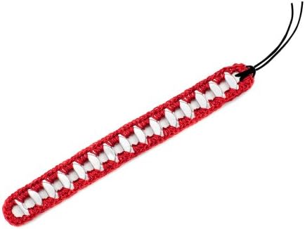 Surf Bandz Recycled Soda Pop Tab Bracelet - Red on Silver