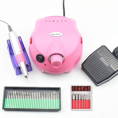 35000 RPM 15W Electric Nail Drill Manicure Machine Set Pedicure Tools Nail Accessoires Tools Nail Drill Bit,China,set 3