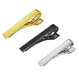 3 PCS Tie Clips for Men, Gaerliion Tie Clip Classic