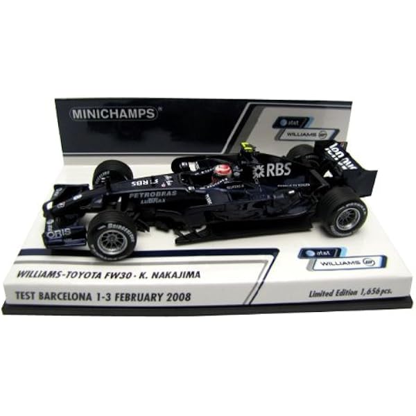 超激安 Minichamps Dp 1 43 Wトヨタ Fw30 中嶋一貴 バルセロナテスト08 完成品 日本正規品 Www Centrodeladultomayor Com Uy
