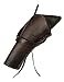 Historical Emporium Standard Left Hand Western Cross Draw Holster Plain Leather, Wild West Single Action Revolver Gun Holster